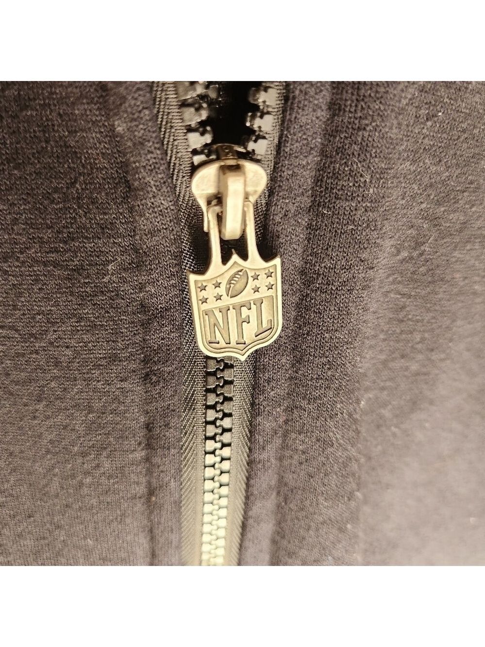 Vintage NFL Pro Line Pittsburgh Steelers Fleece Lined Hooded Full Zip Jacket XL - Picture 7 of 12